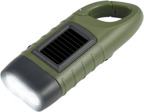 Hand Crank Solar Flashlight, Emergency Flashlight,Portable LED Handheld Survival solar charging for Camping,Outdoor,Hiking,No Battery Require - Image 7